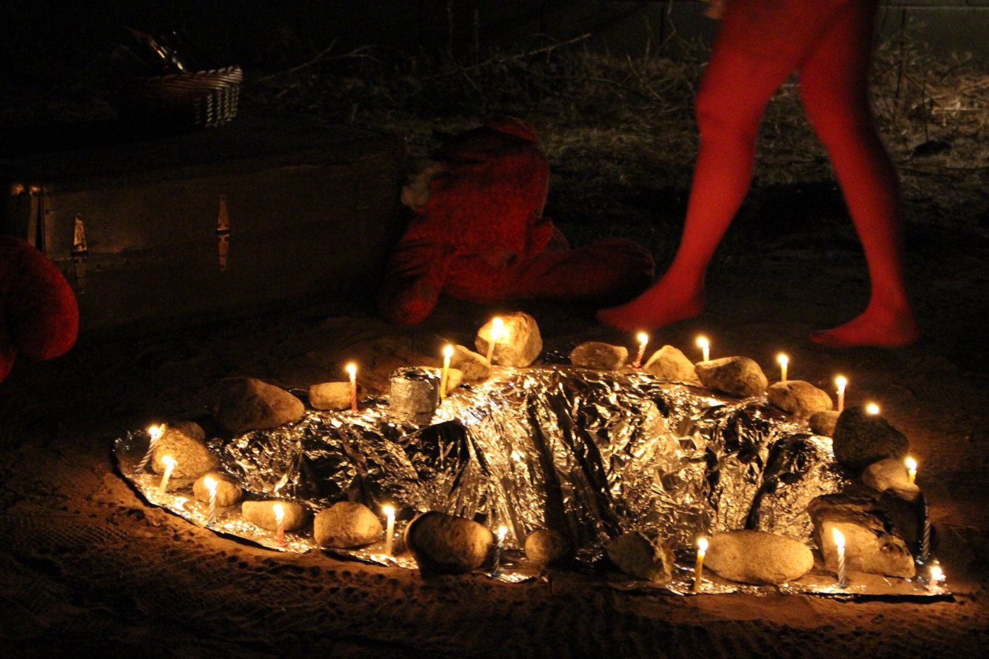 cathartic ritual fire Love death Cremation Phoenix cabbage Performance art