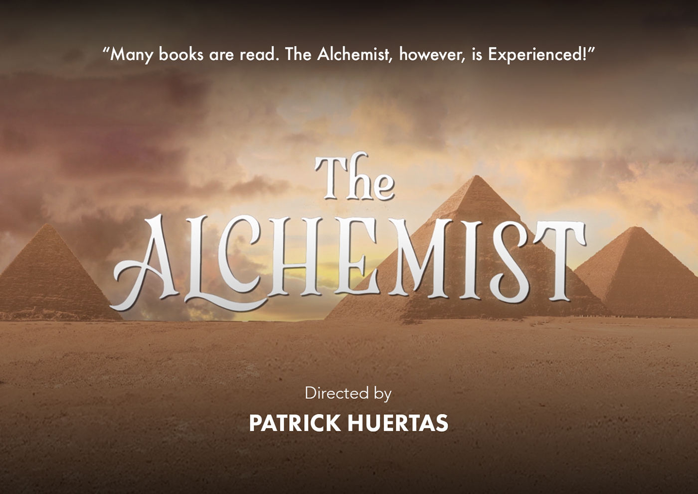 motion graphics  series movie Film   The alchemist Paulo Coelho book Adaptation