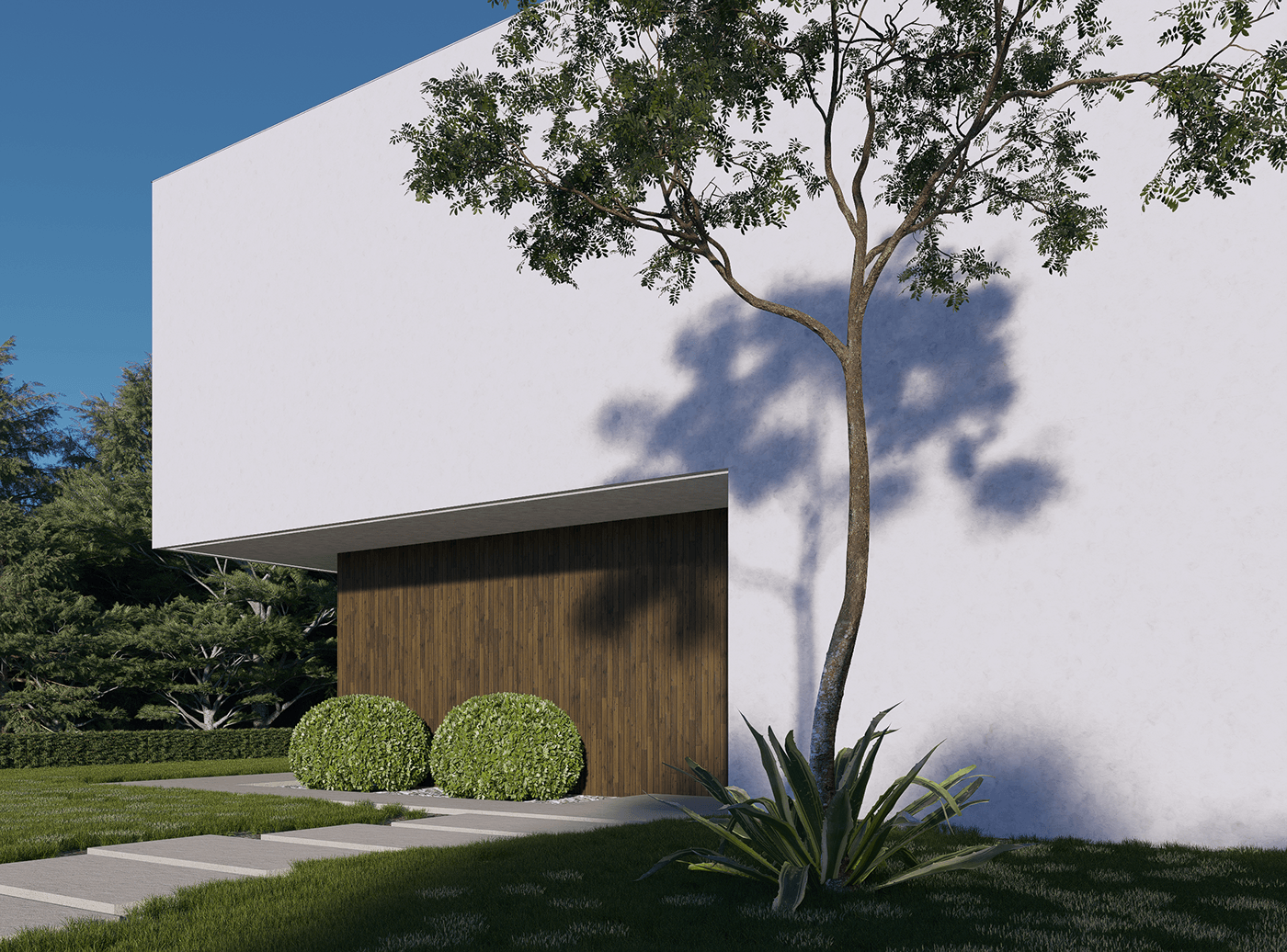 Exterior rendering modernhouse D5RENDER D5 Render modern house visualization modernhome rendering 3dhouse