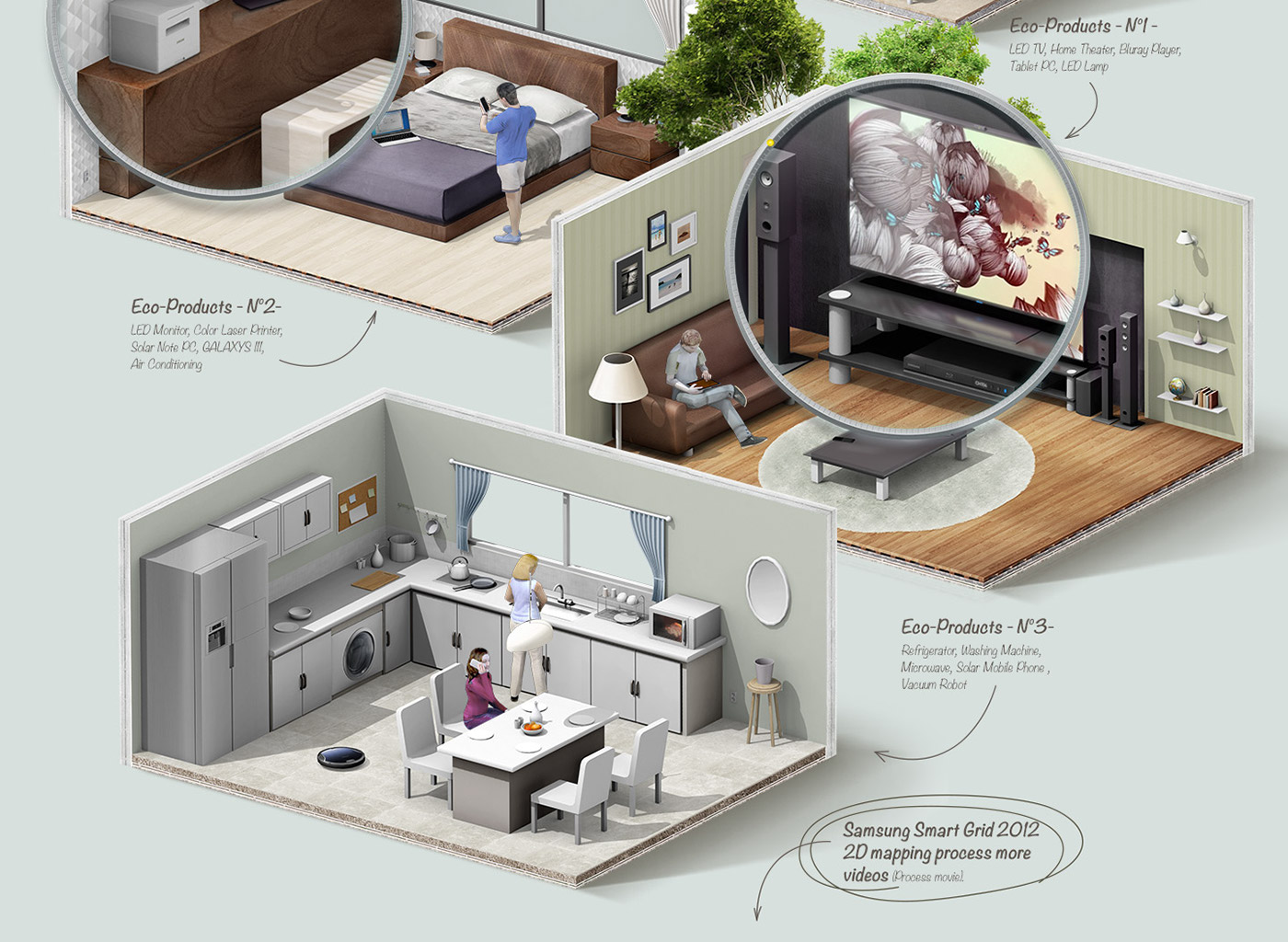 Samsung D.FY IAMG illust graphic interaction