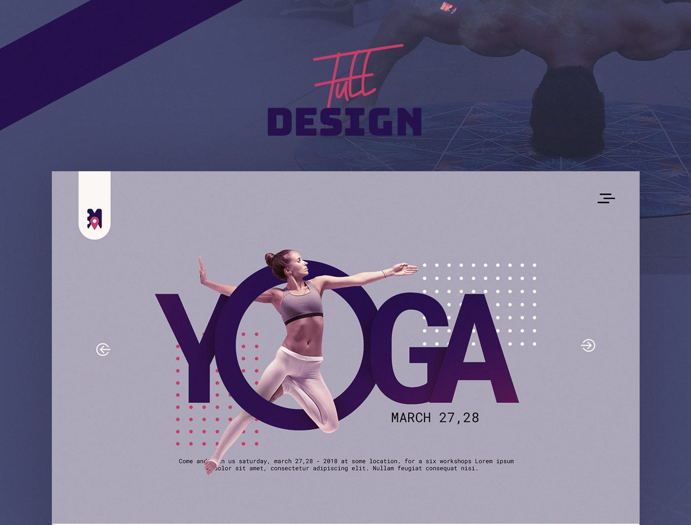 George Samuel event app landing page Yoga meditation Sports App integration trend 2018 Pricing speakers Mobile app