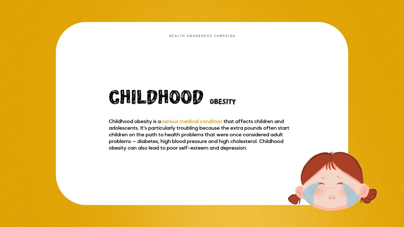 campaign stay healthy kids childhood obesity health awareness campaign
