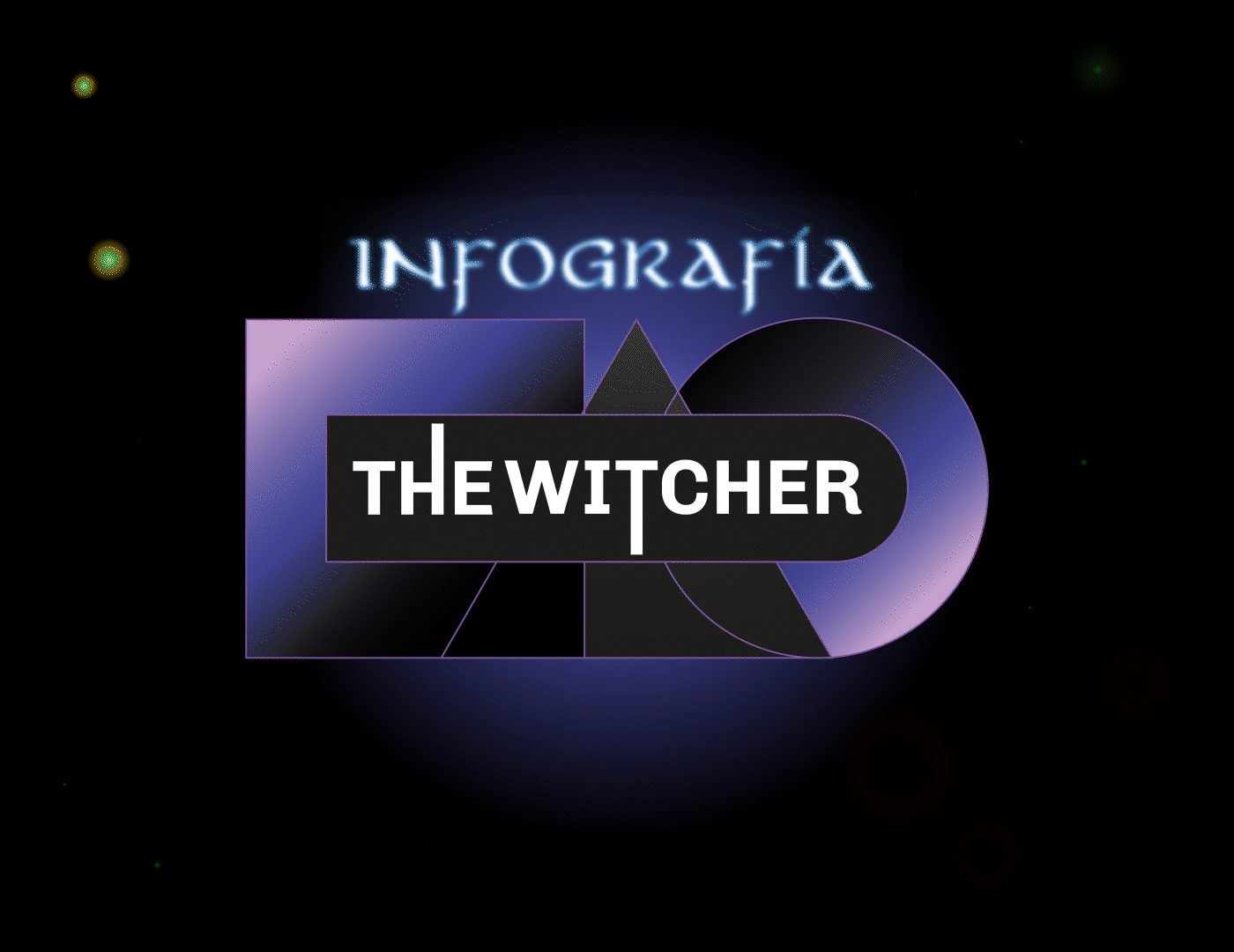 Portada proyecto Infografía (The Witcher) - Iridiscencia