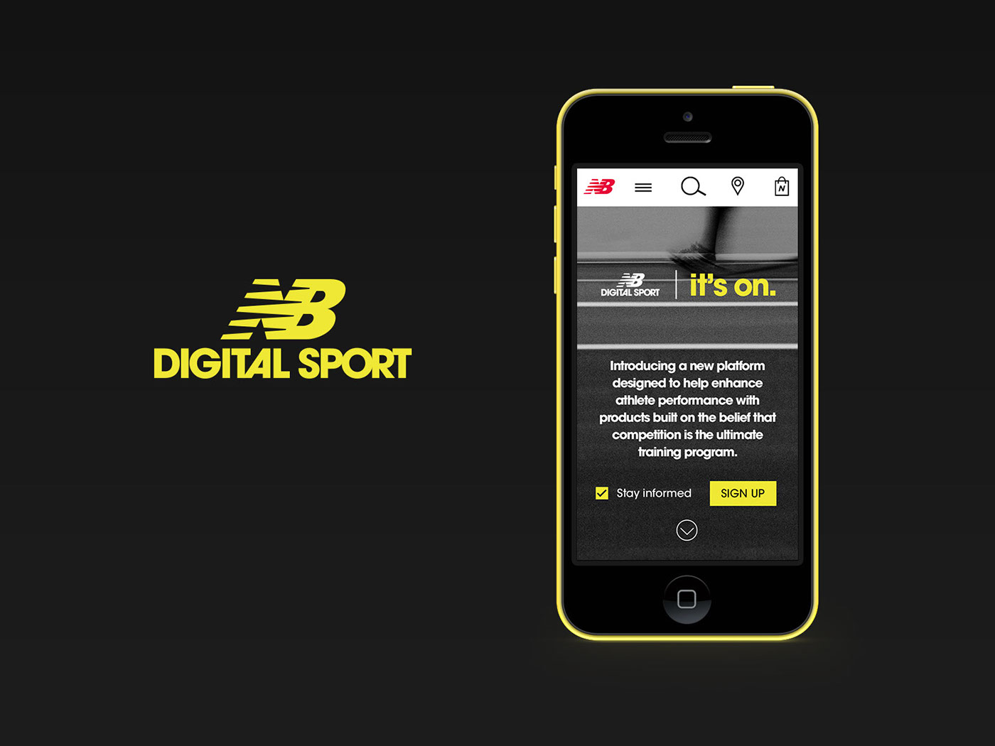 sport yellow shoes athletic Web UI Responsive