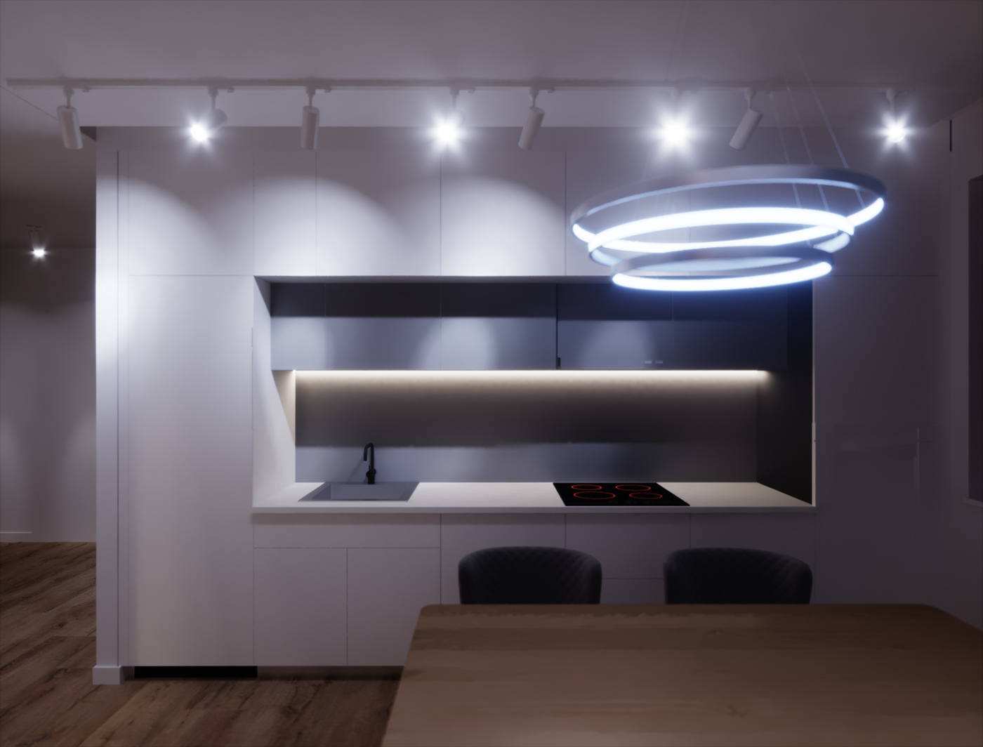 Киев interior design  architecture visualization corona archviz 3ds max modern Render