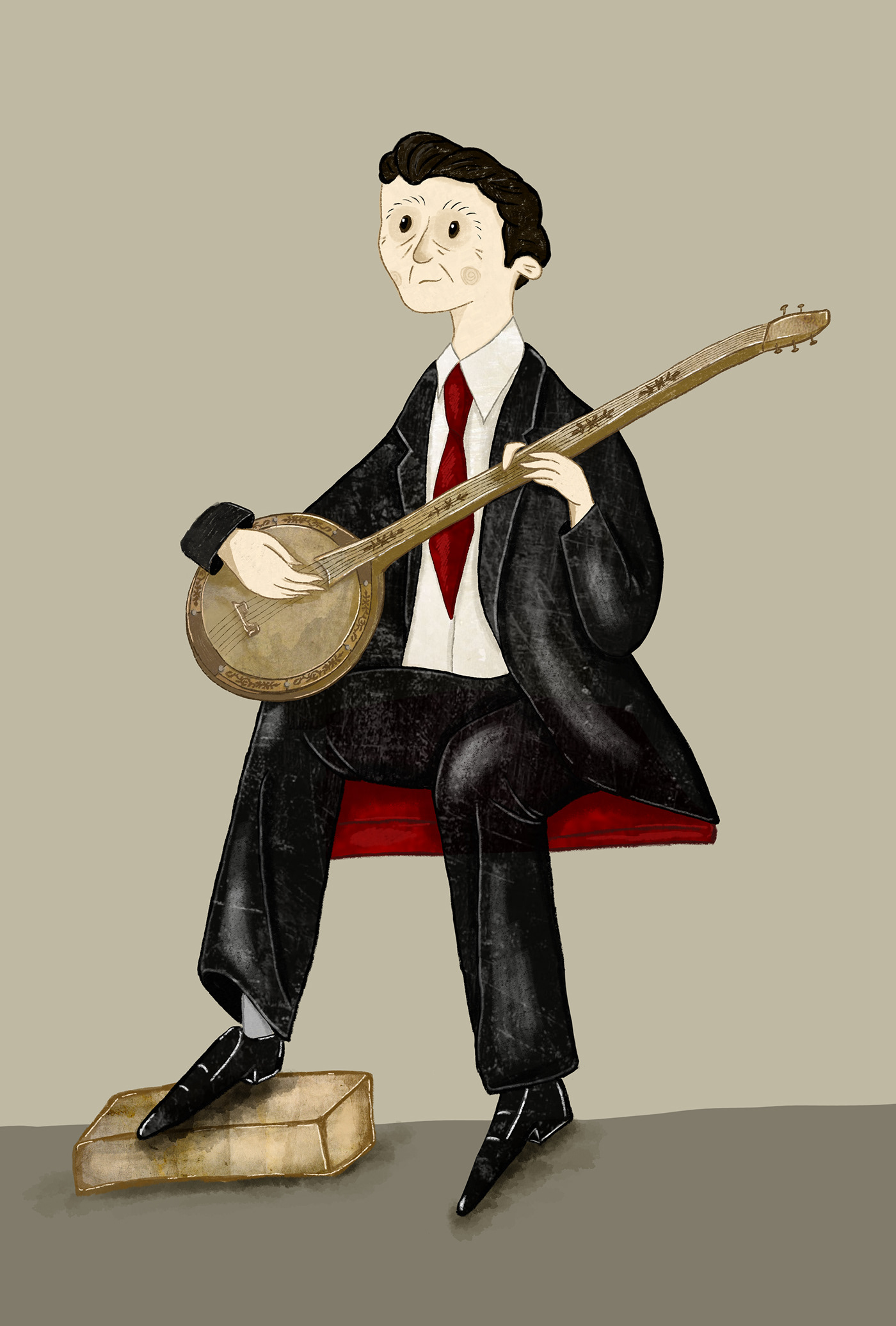 music musician ILLUSTRATION  Character design  digital illustration