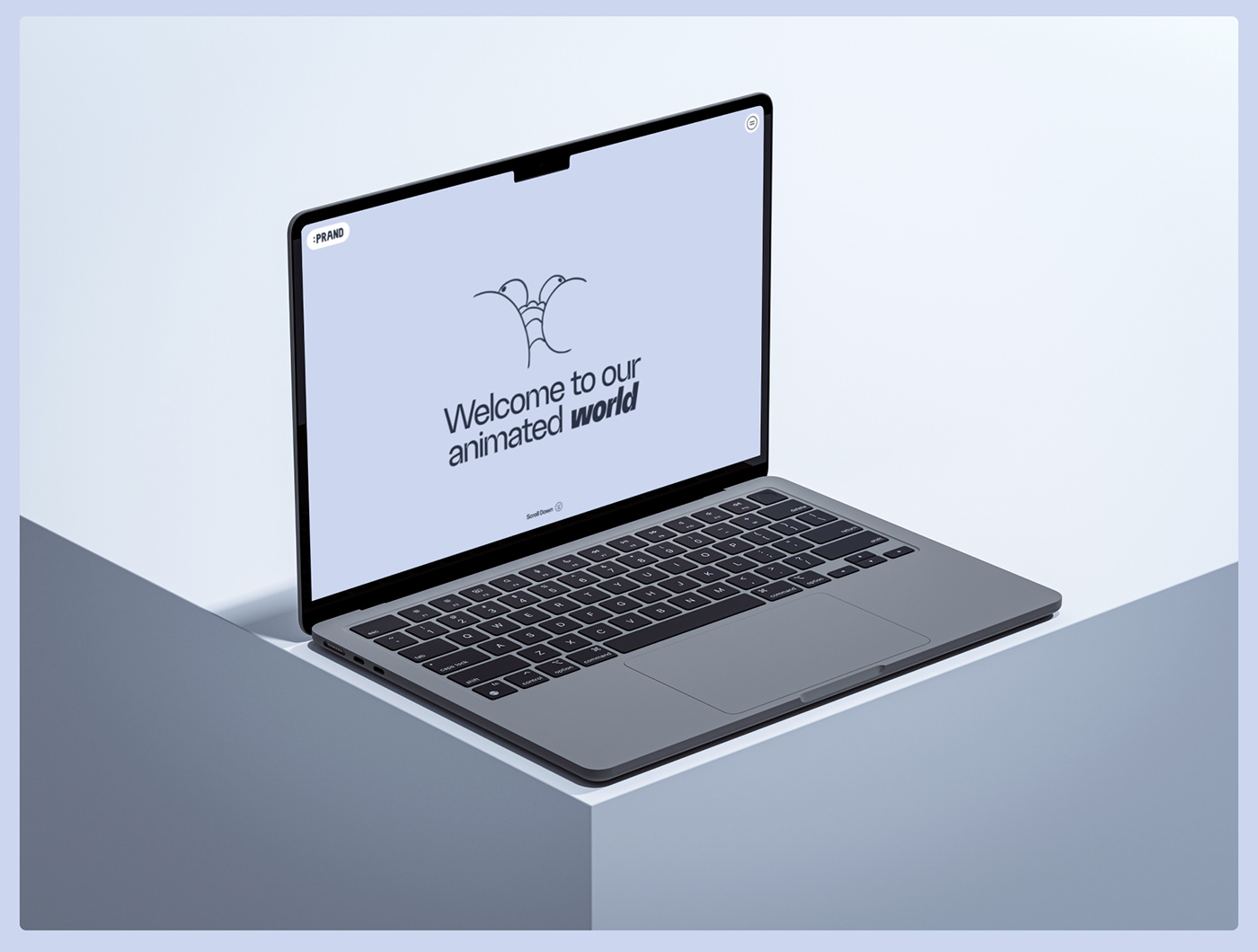 portfolio brand identity Website animation  studio motion Webdesign corporate company UI/UX