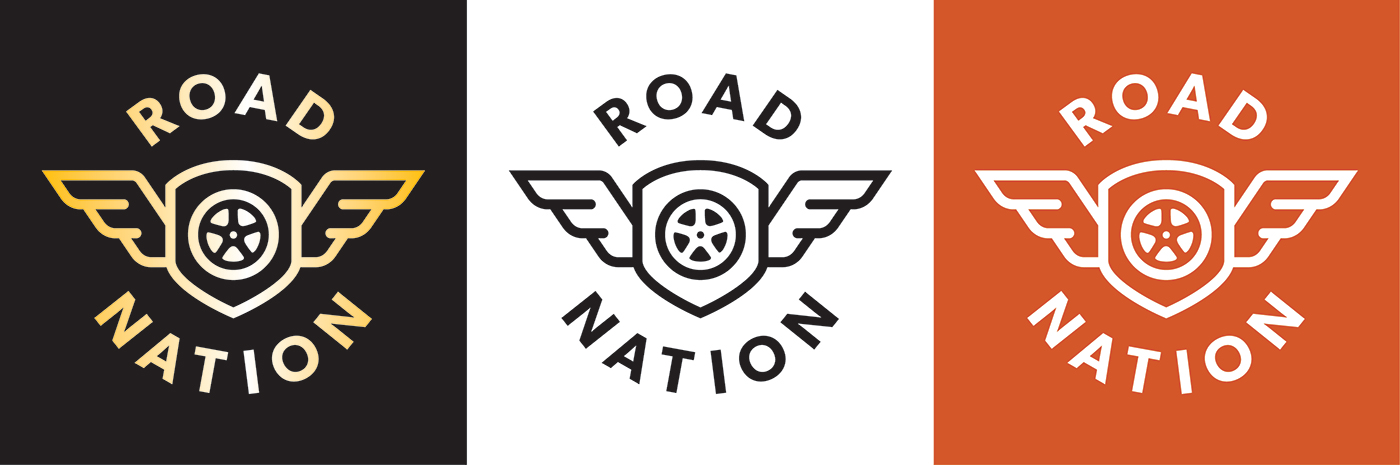 Cars branding  logo instagram road nation Auto wheels design