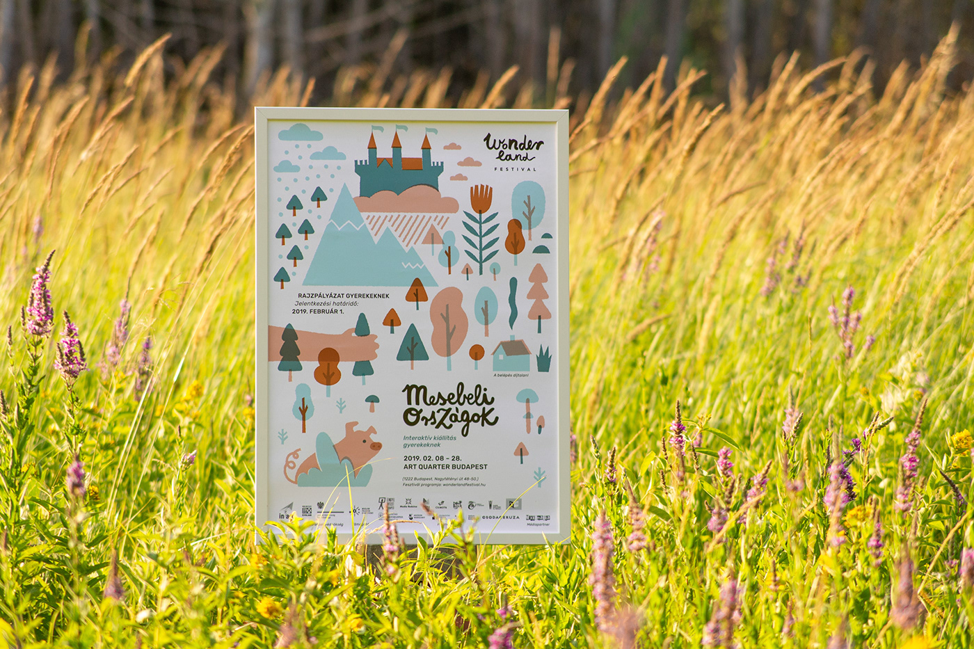 poster forest fable poland childrenbooks fairytale brochure Magic   folktale Folklore