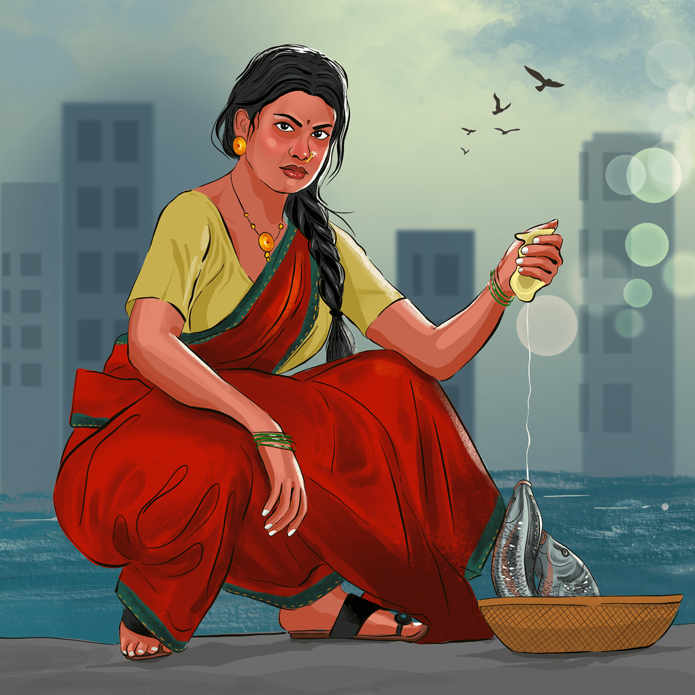 I have tried to portray the beauty of Indian cultural businesses.