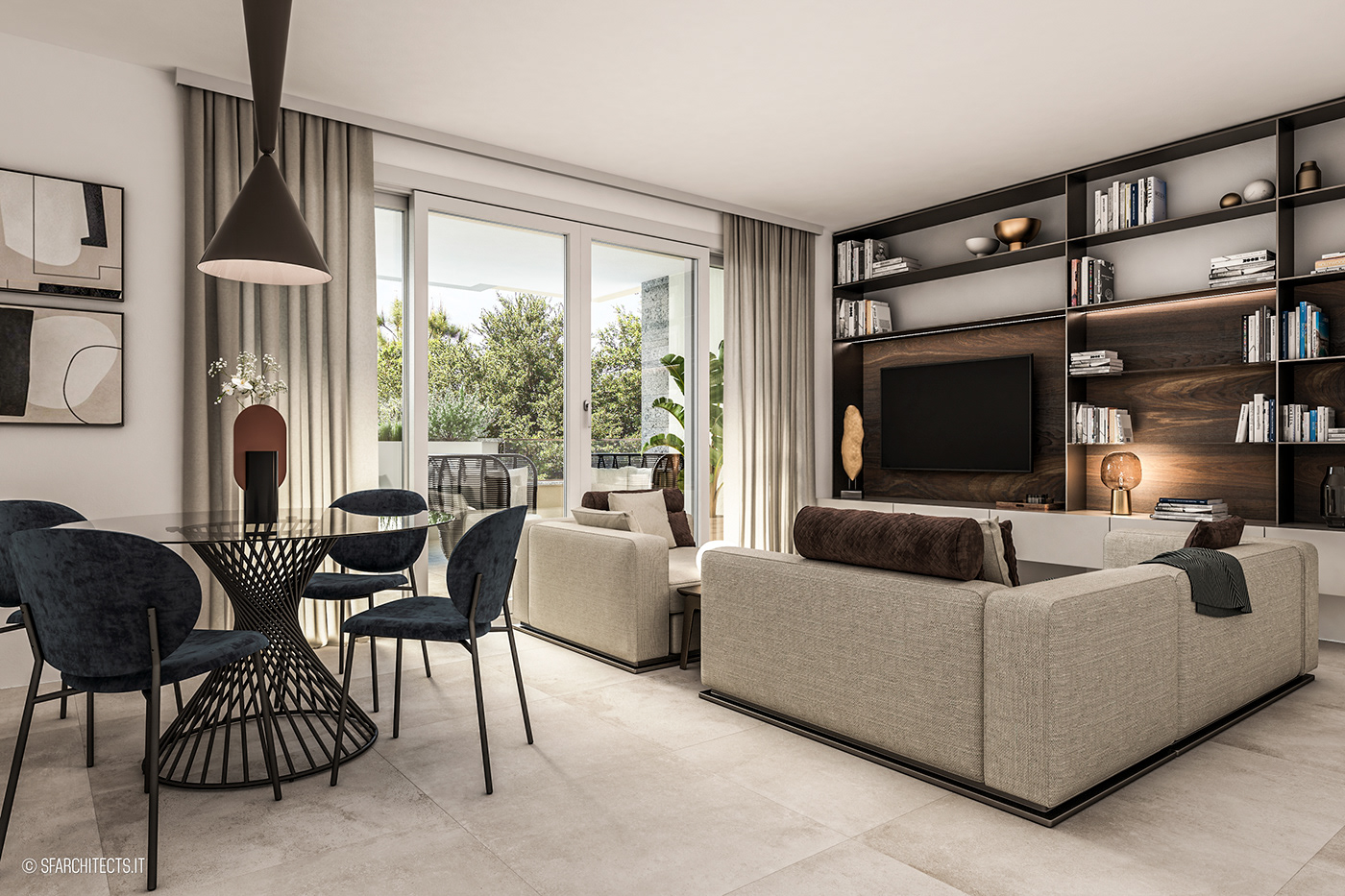 3D 3D Visualization apartment architecture archviz CGI interior design  real estate Render residential
