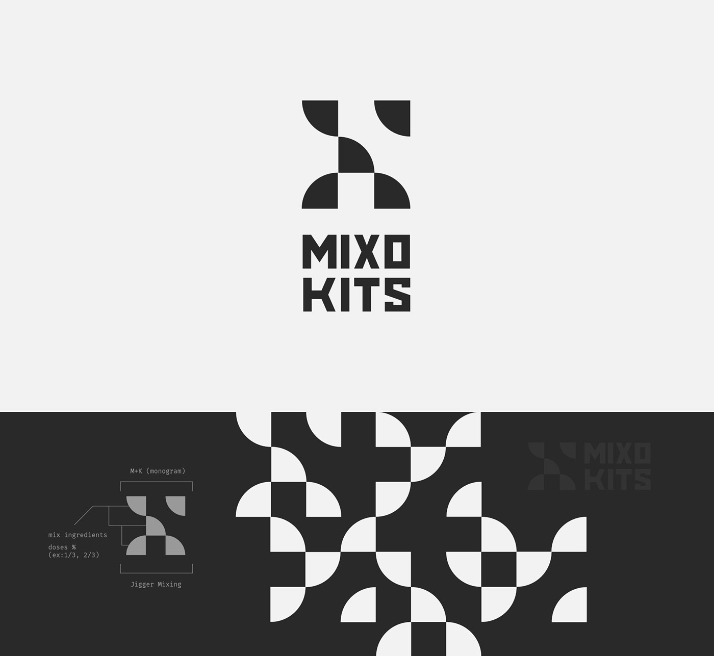 Davide Rino Rossi • Monogram Logo Design • MK