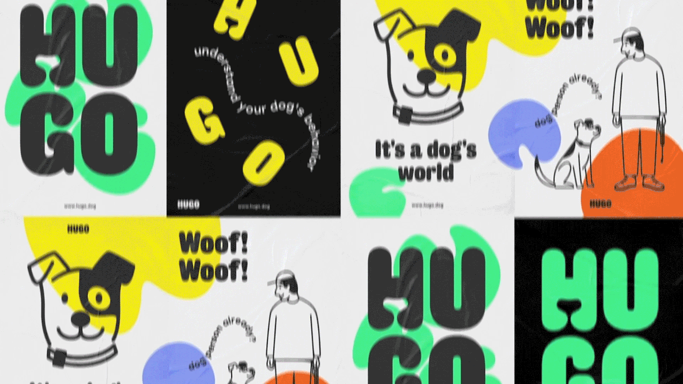 animal app brand identity branding  dog identity Logo Design Pet ux Web Design 