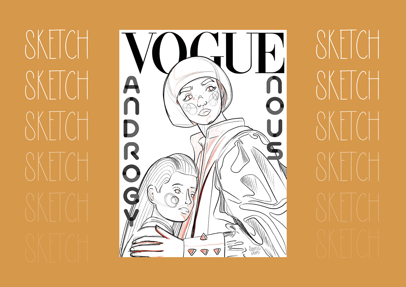 androgynous design magazine progetto grafico rivista vogue vogue italia voguemagazine