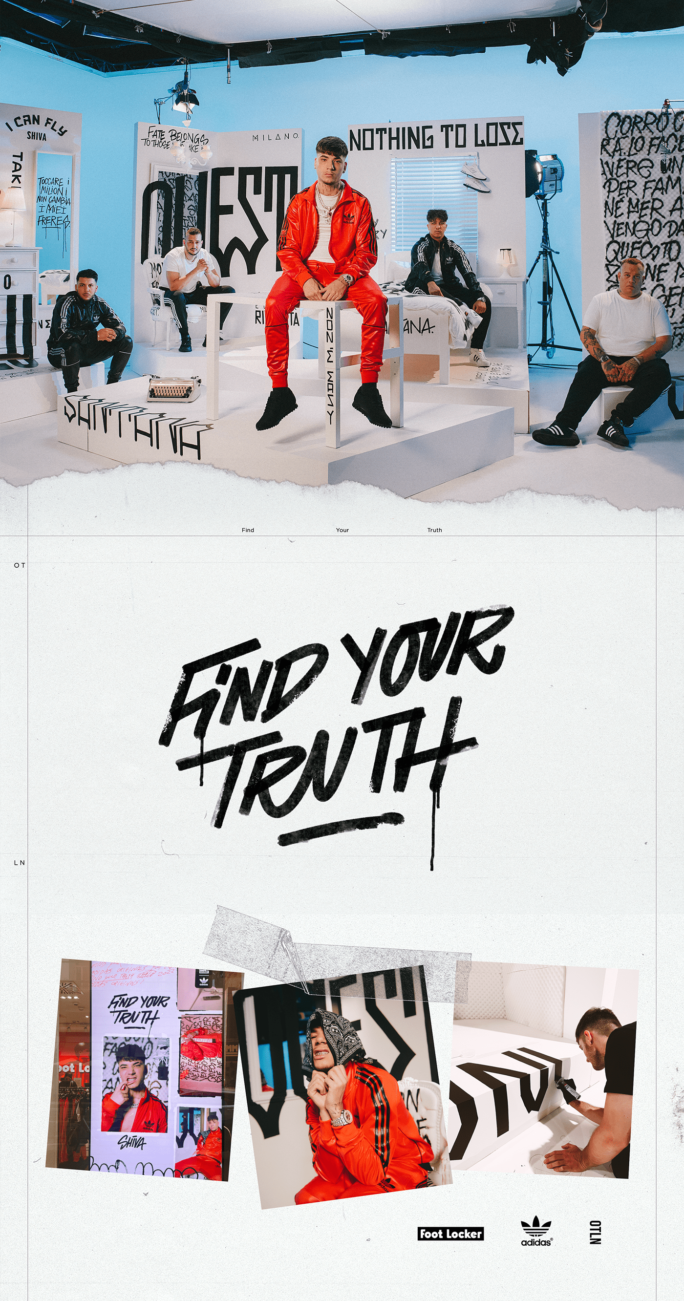 Advertising  art direction  Calligraphy   campaign Handlettering Photography  set design  Social media post streetwear typography  