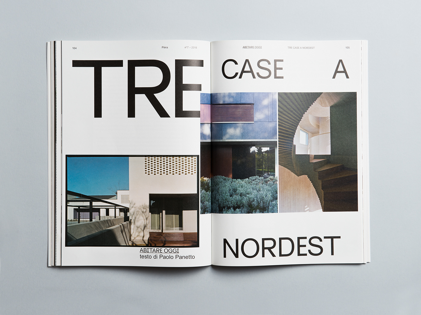 editorial architecture magazine typography  