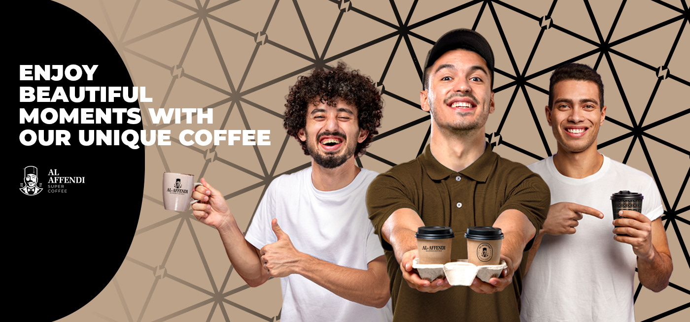 Coffee coffee bean hat logo brand identity Logo Design visual identity smile Character Affendi