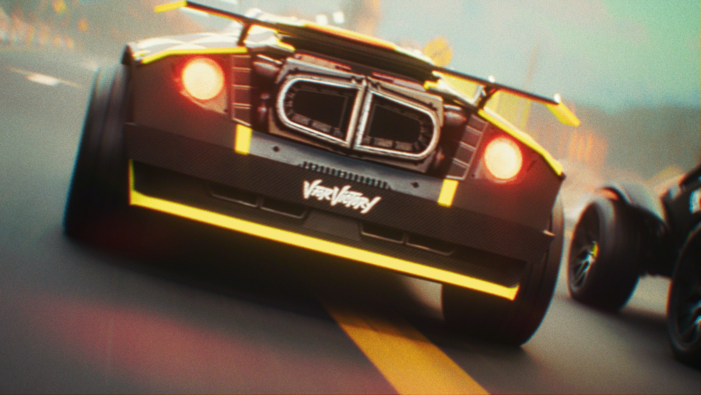esports Gaming vitality RLCS Rocket League Unreal Engine 3D Vehicle automotive   CGI