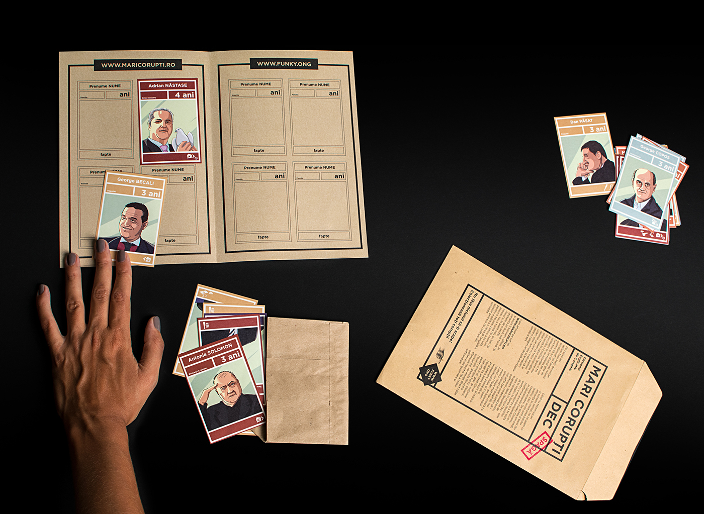 corruption revolution game cards cardgame collectibles portraits gta Government Jail villain cartoon Hero sticker