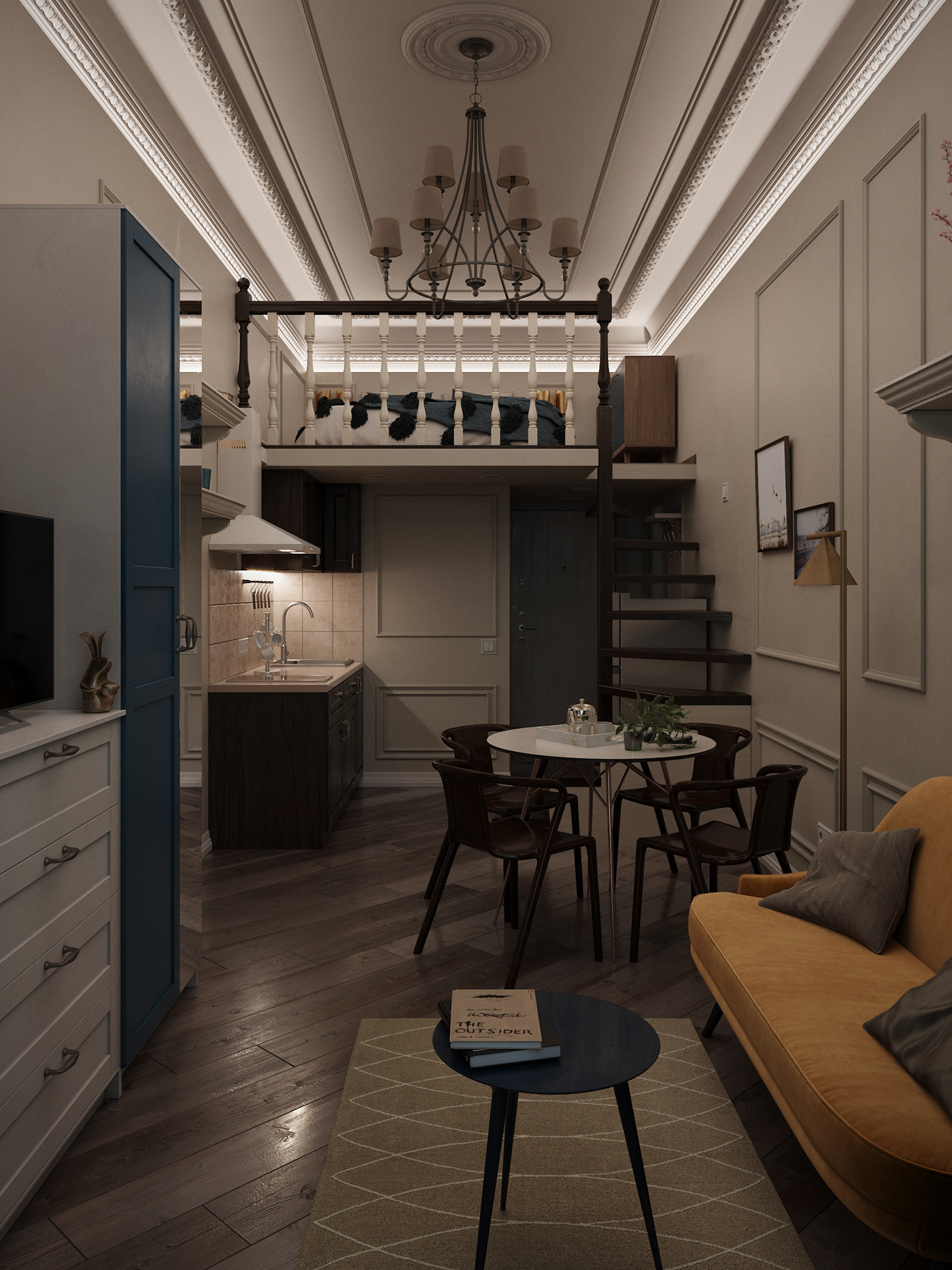 3D 3ds max architecture corona interior design  Render studio visualization