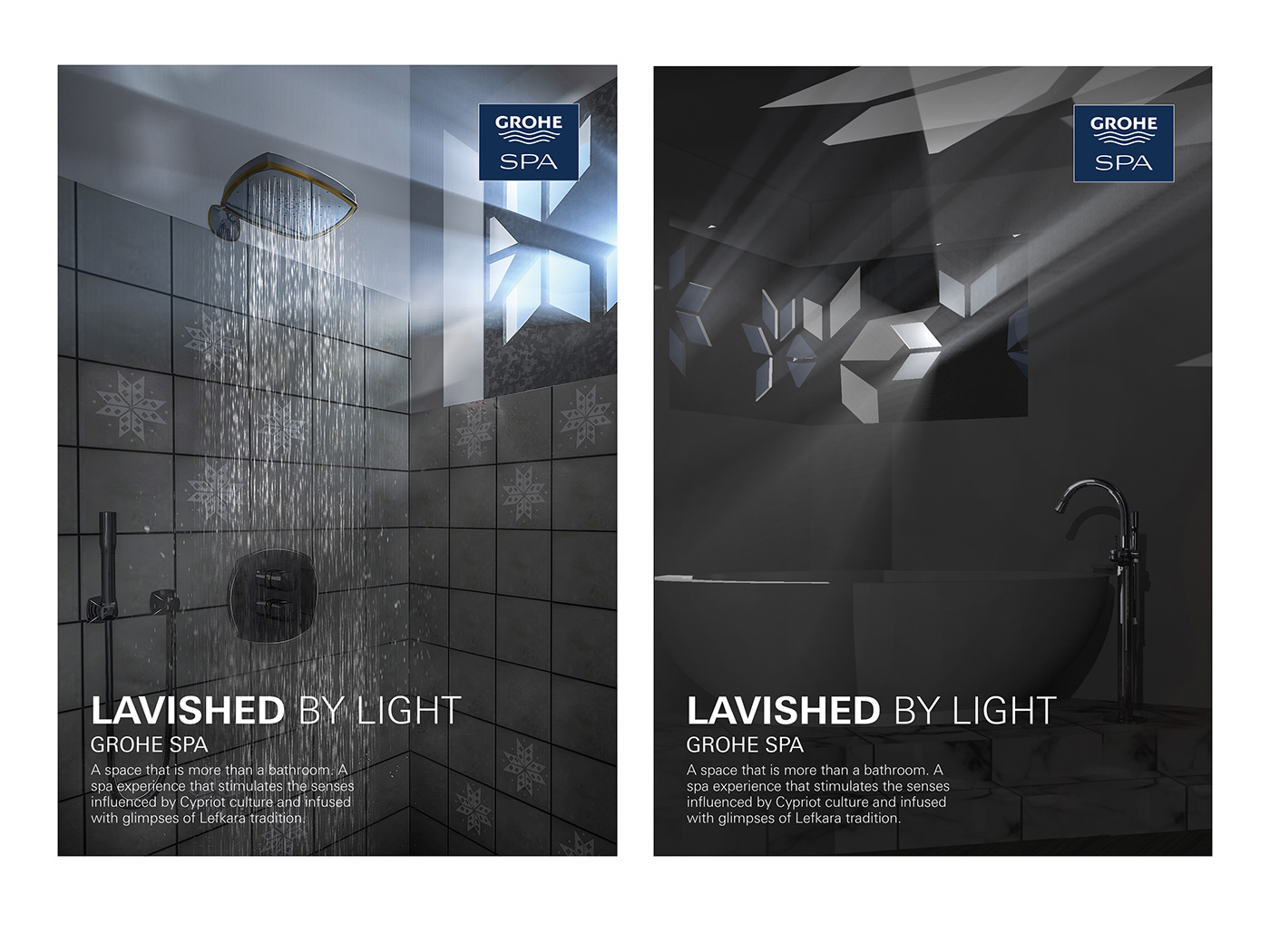 lefkara delight grohe design series lefkaritiko lace cyprus cypriot culture Spa private bathroom bathing experience Cultural Relevance grohe