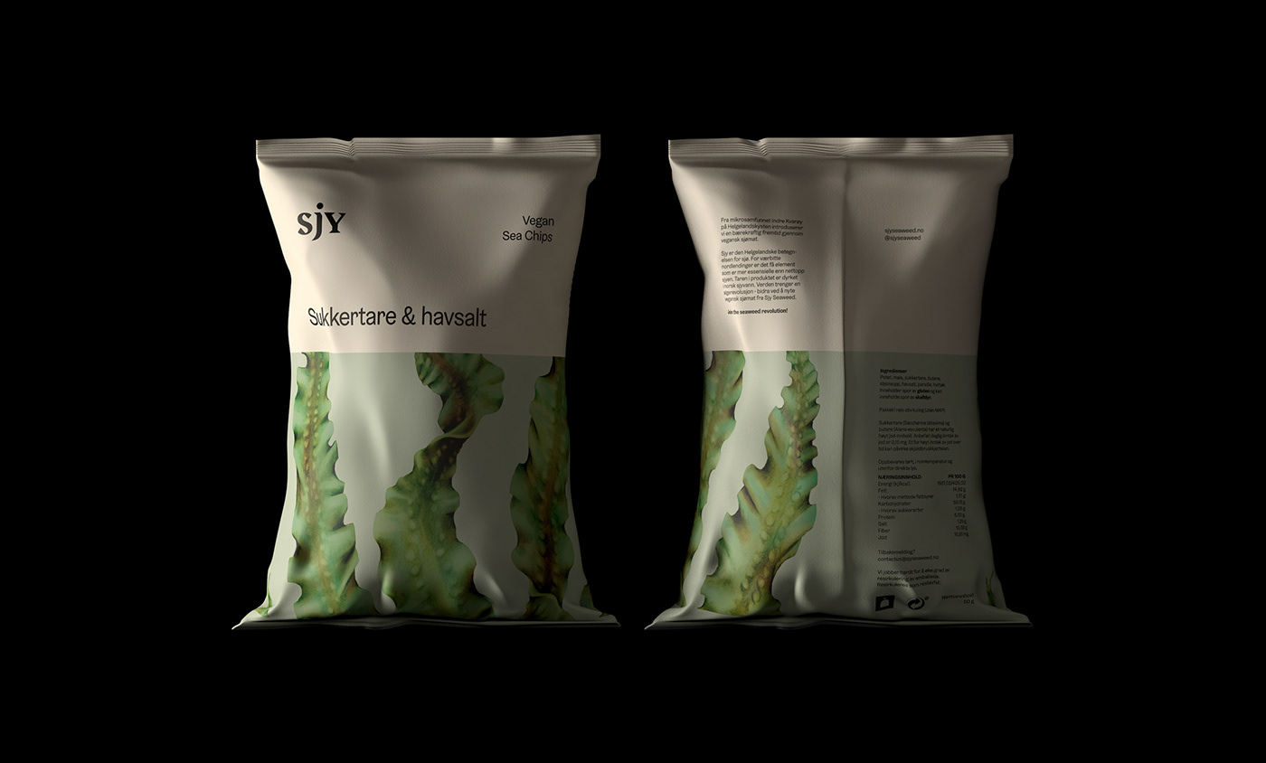 brand identity branding  custom typography graphic design  healty food ILLUSTRATION  Logotype Packaging seaweed Sustainability