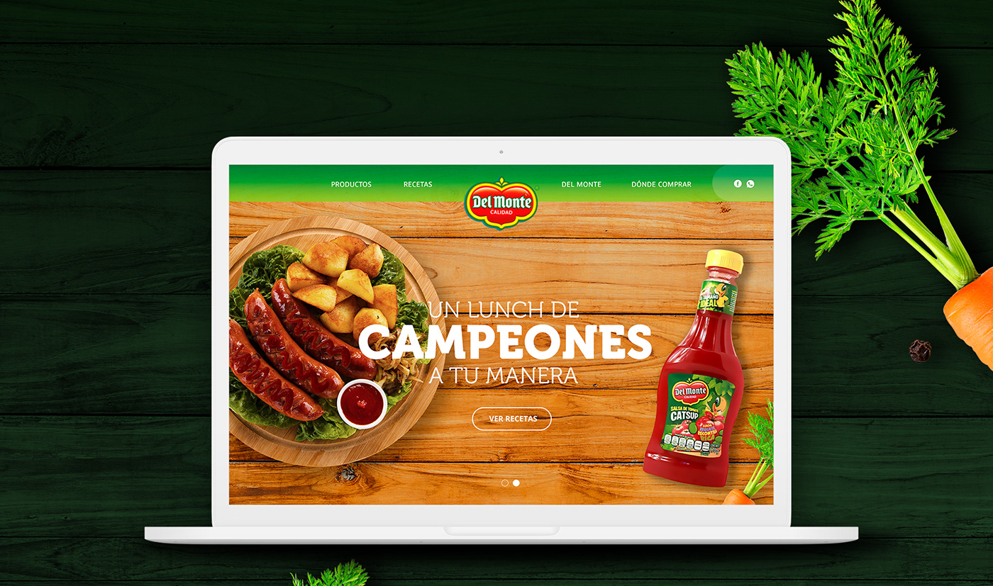 Web Design  Website UI/UX Food  Diseño web user experience web ui-ux digital design graphic design  homepage