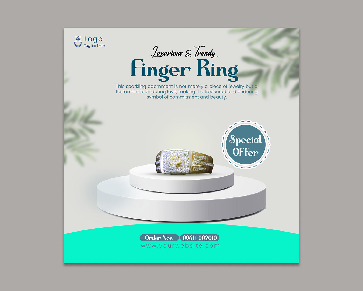 Jewelry Design  ring diamond  Fashion  Style Social Media Design Instagram Post Advertising  marketing   finger ring