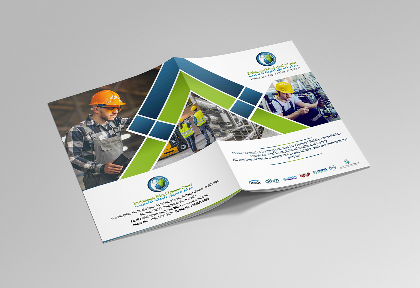 Safety and Security training Catalogue brochure