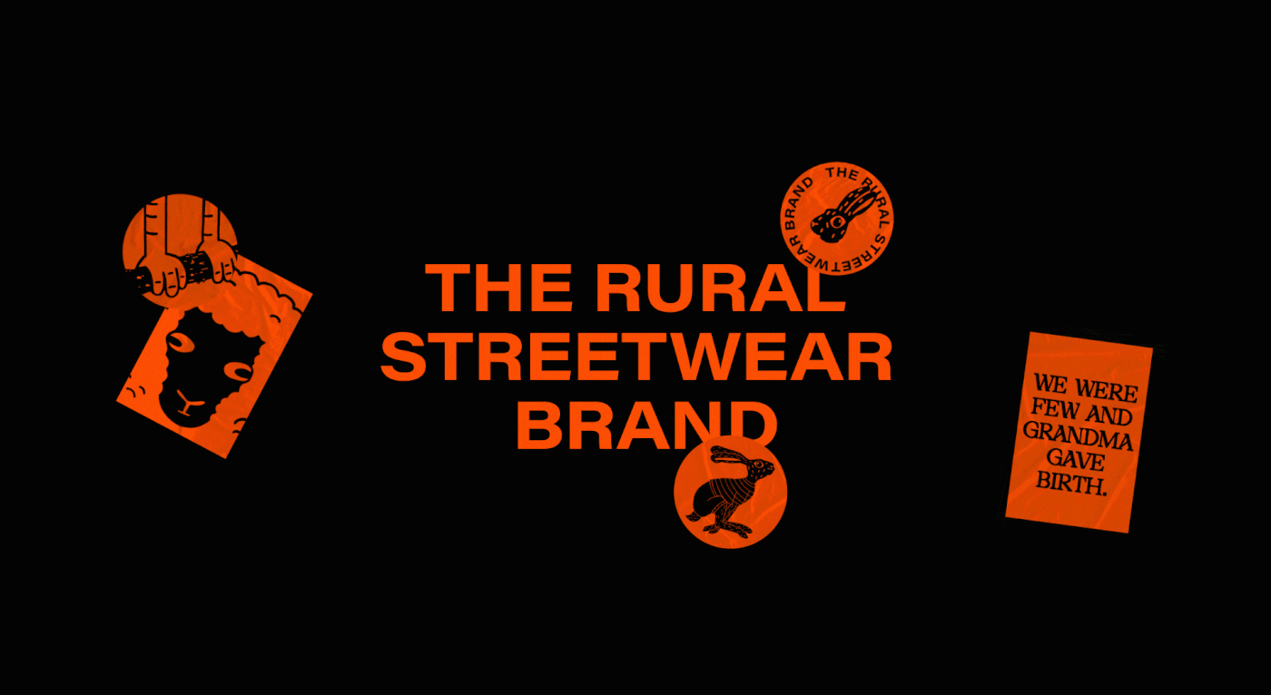 brand identity Logo Design Clothing streetwear identity rural