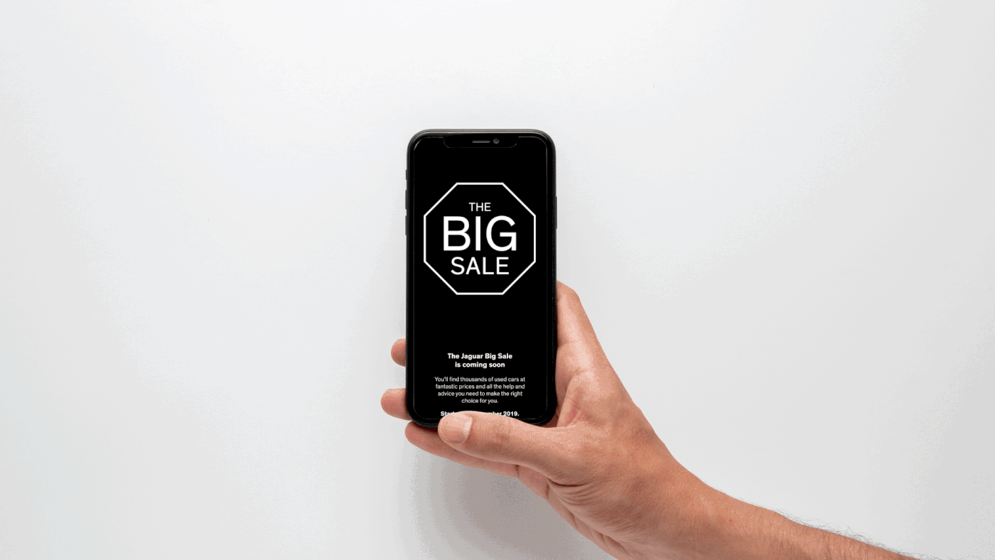 graphic design  The Big Sale after effects branding  group event campaign sale