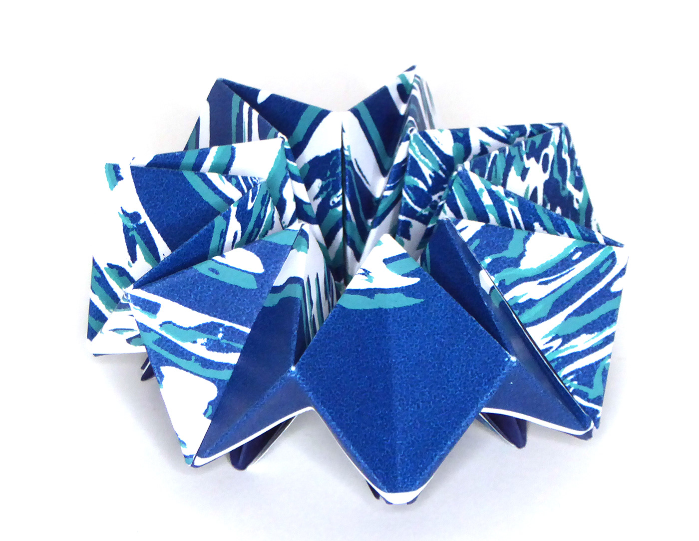 paper art graphic litho origami 