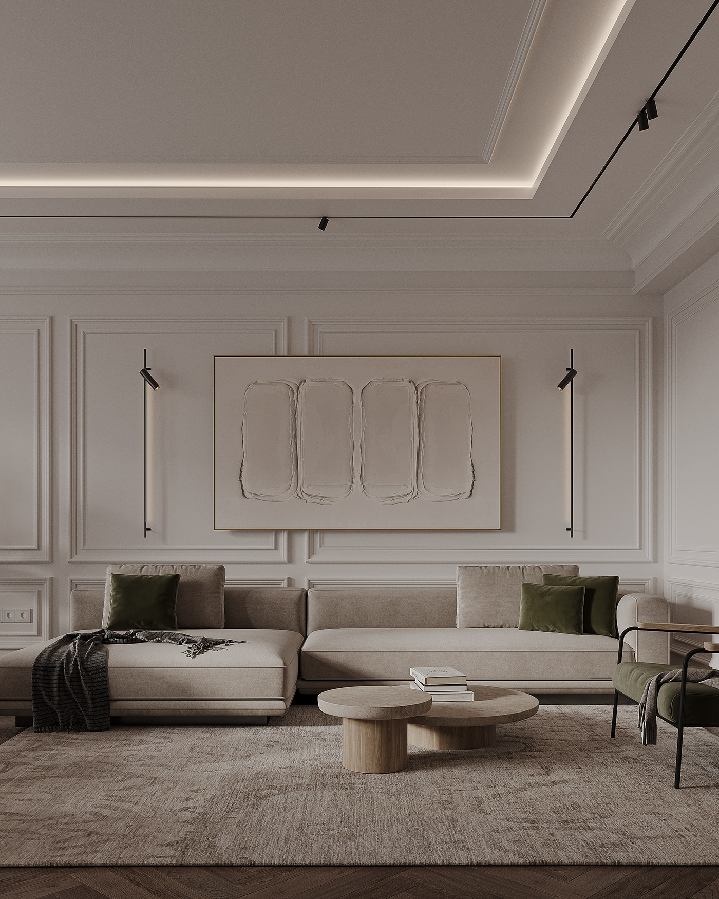 Interior design living room interior design  Render corona visualization 3ds max modern architecture