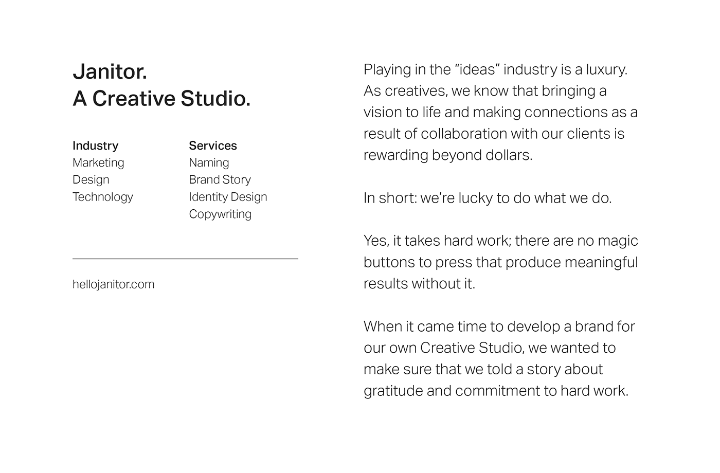 branding  identity naming strategy logo design letterpress creative studio San Diego
