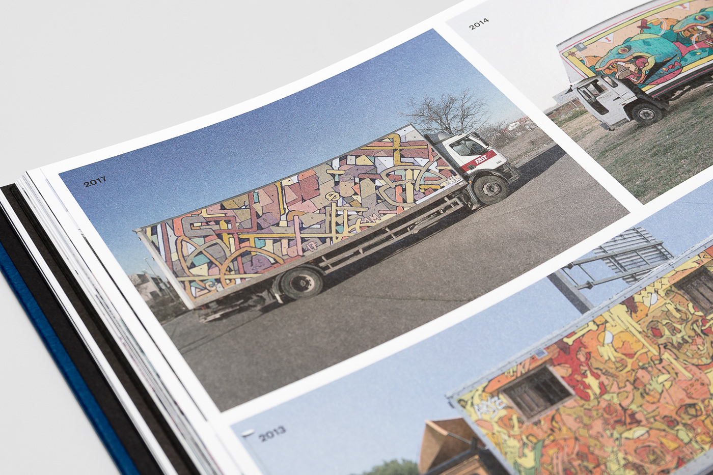aryz urban art typography   catalog editorial design  book colour print