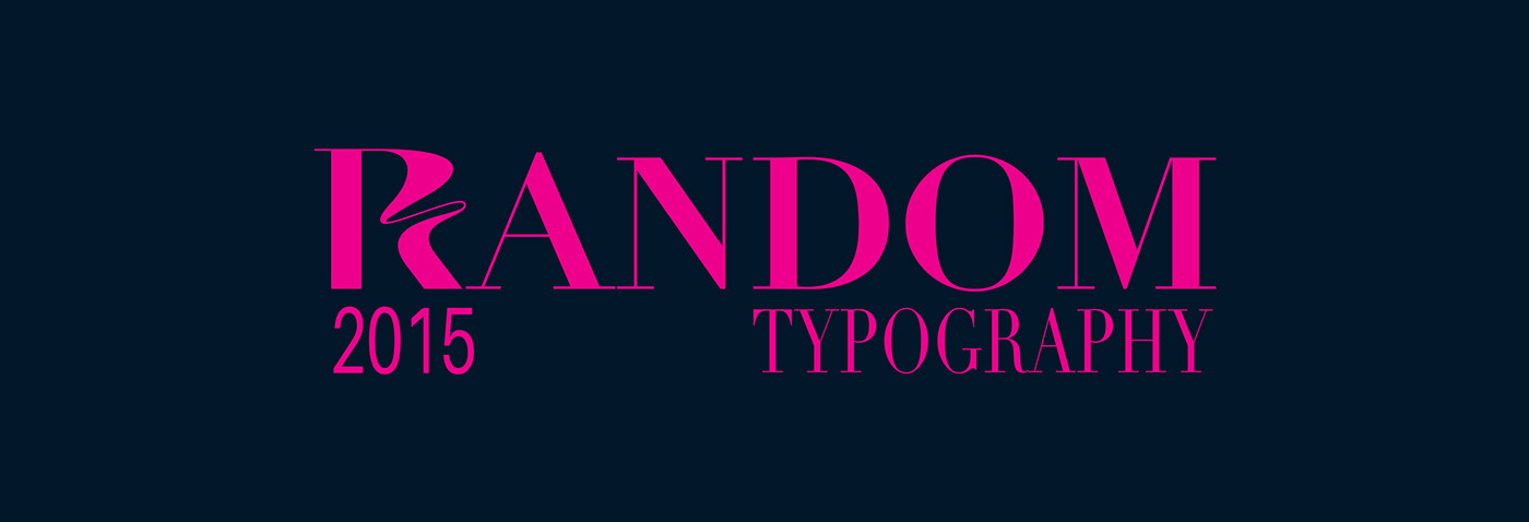 random typography random tipografia diseño grafico ochenta vector cartel cice