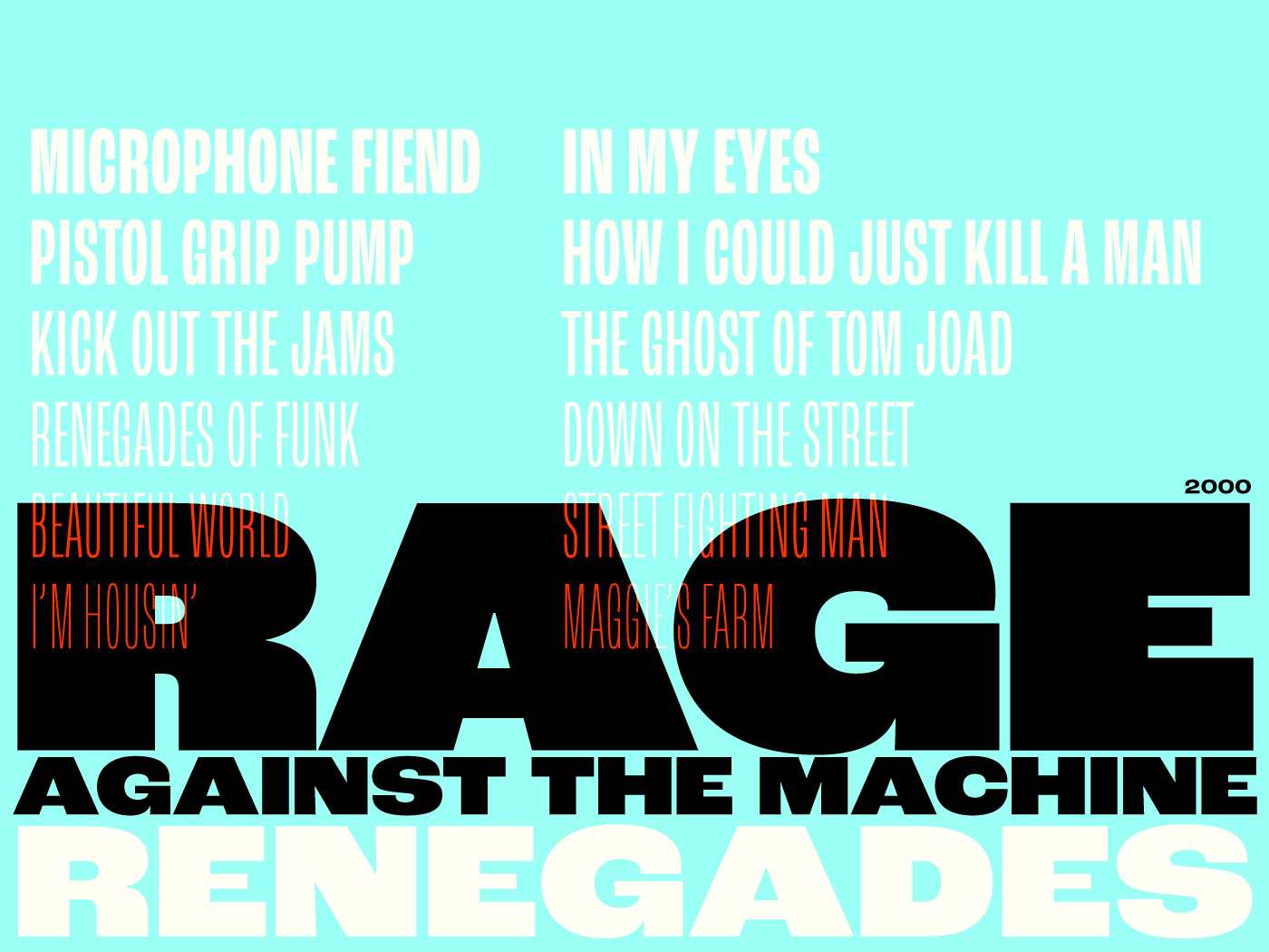 font Typeface sans Roc grotesk Display poster