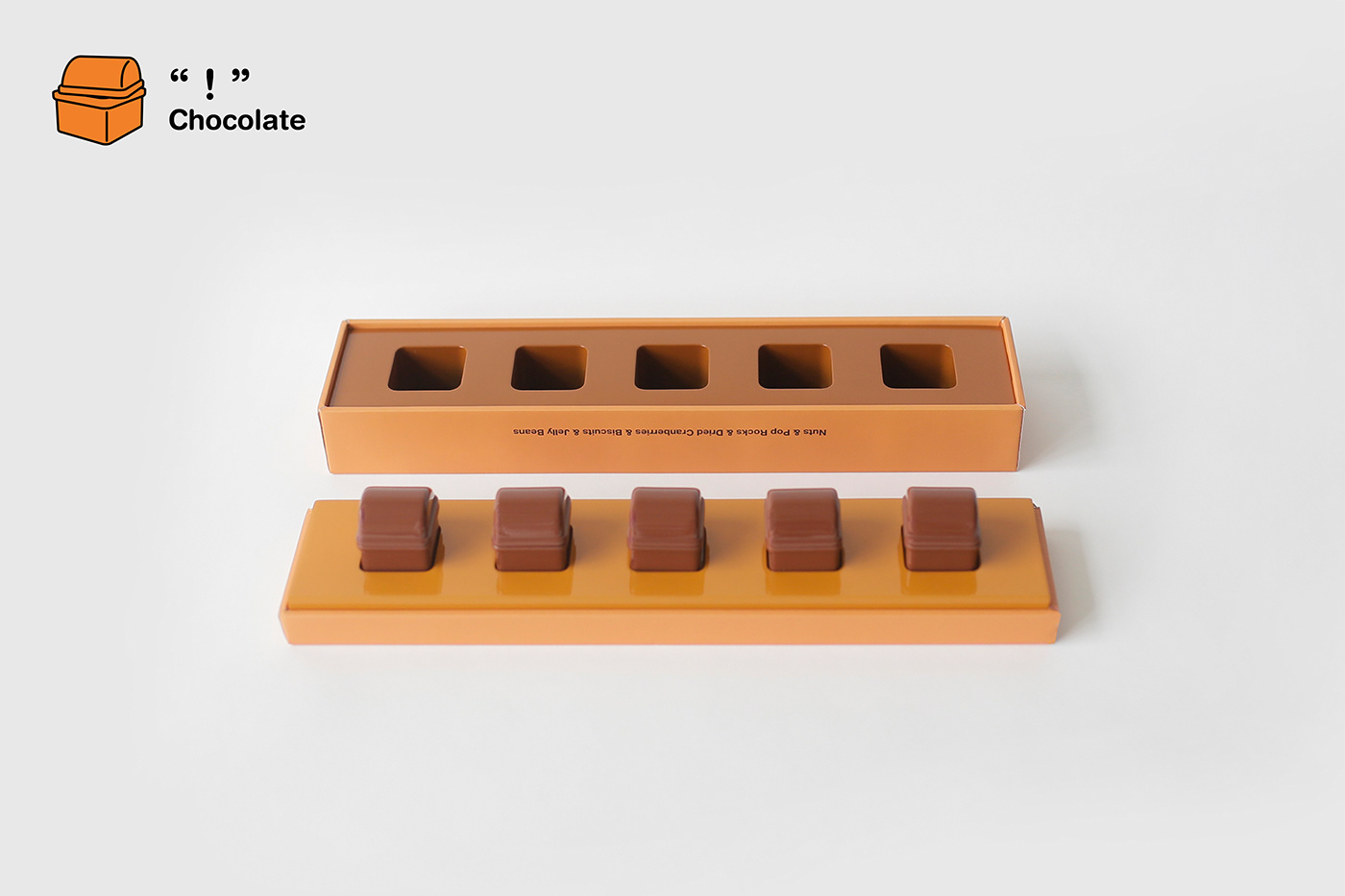 chocolate Food  MUSE DESIGN AWARDS Packaging reddot award snack snack packaging industrial design  SCAD