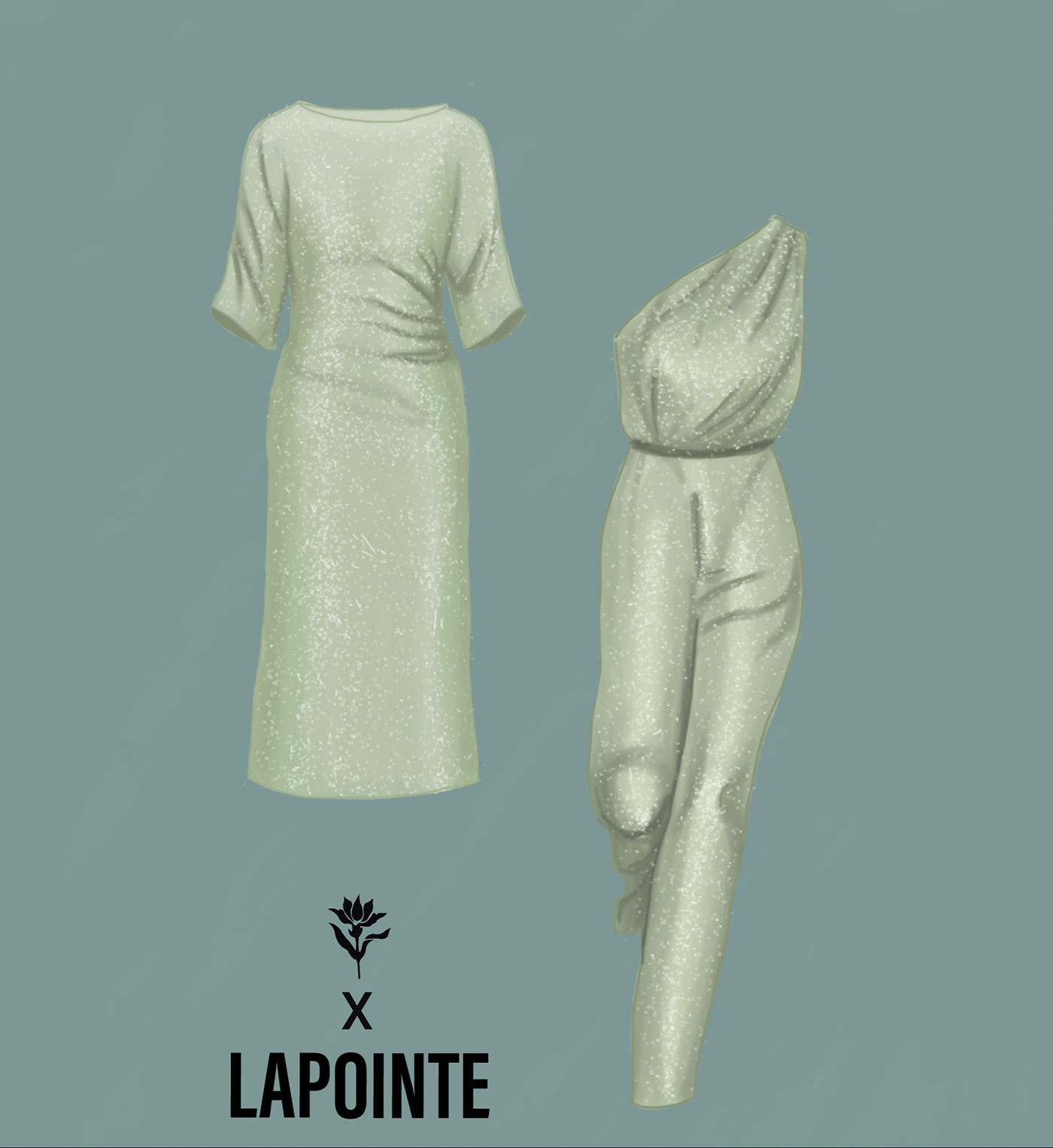 Character design  clothes designer Fashion  Fashion Designer Fashion Illustrations high fashion illustrated Lapointe sequins