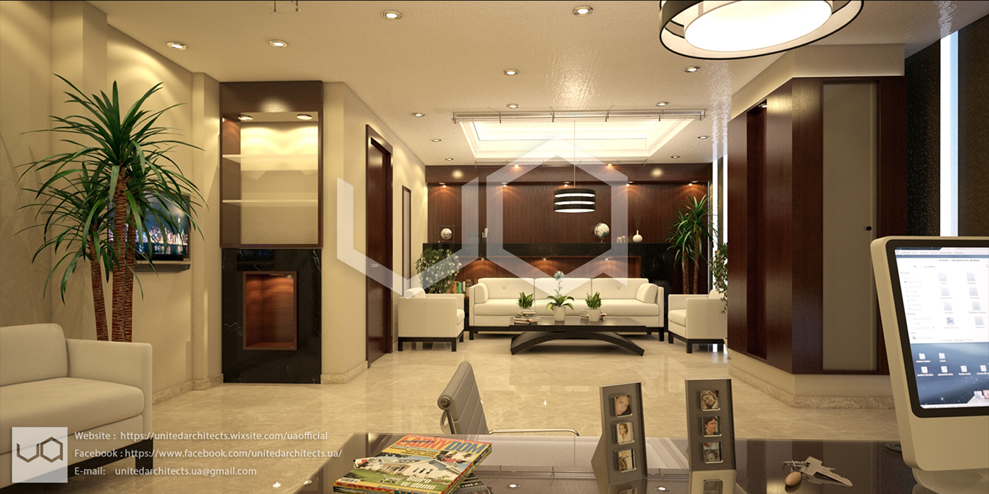 unitedarchitects ua kasrawy Office Interior KSA jeddah modern