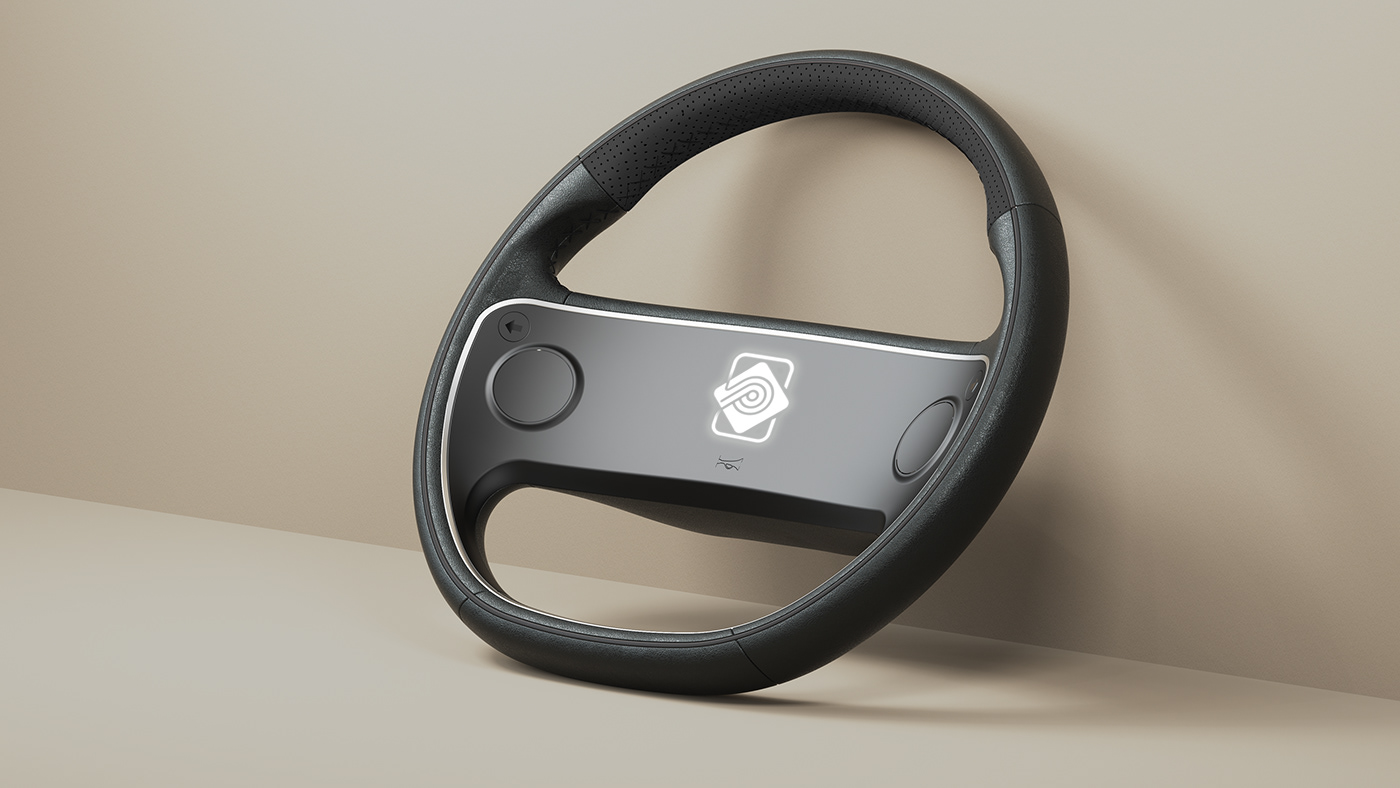 automotive   Automotive design car drive Driving Haptic Feedback interaction steeringwheel UI/UX ux