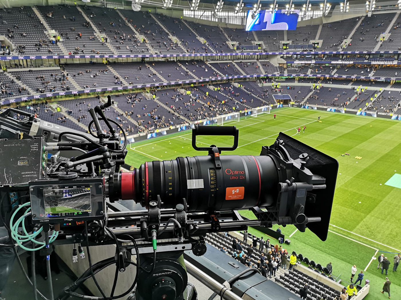 8k Creative Direction  football lg Project Management video first London Technology video content