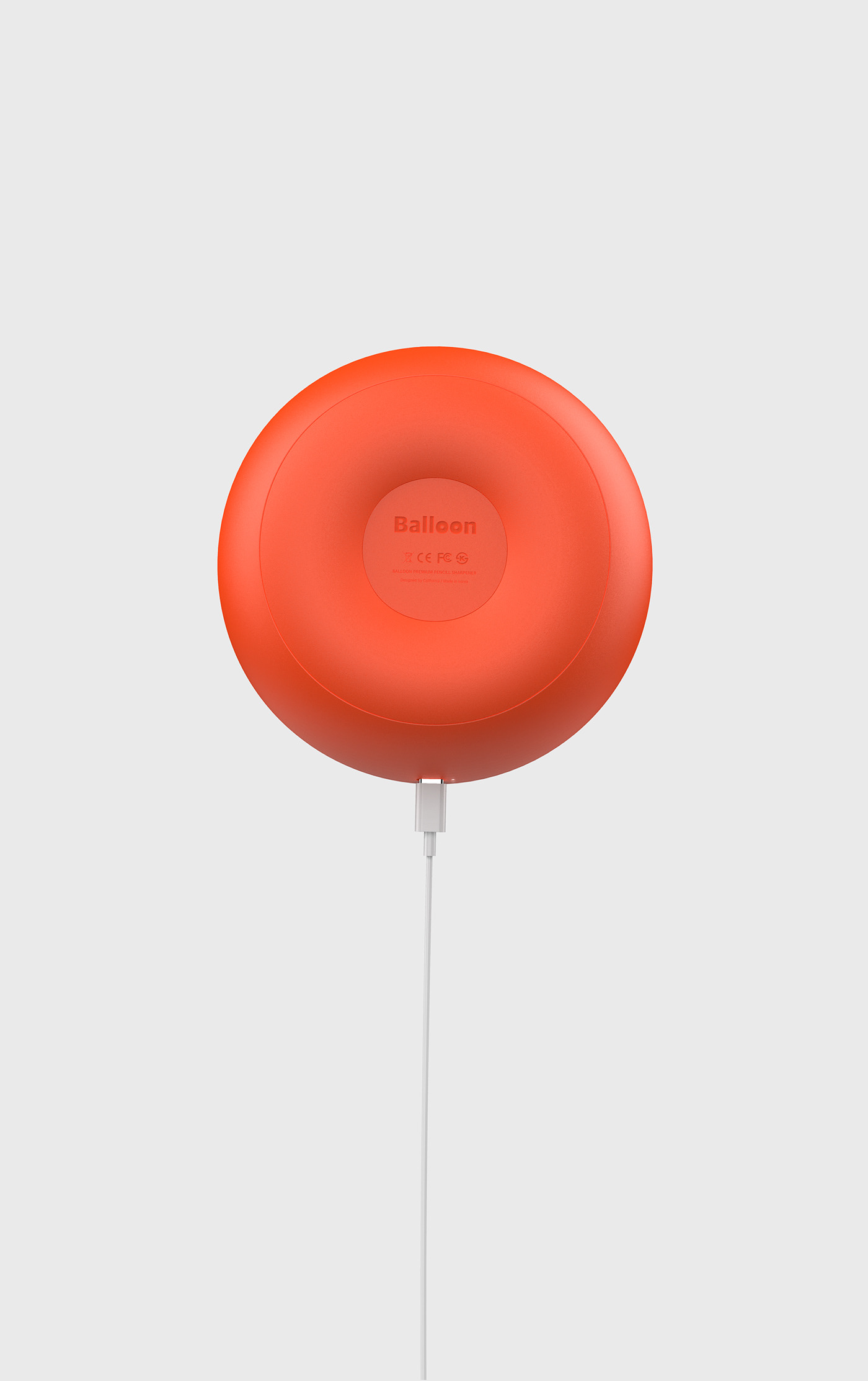 design product design  pencil pencil sharpenner ux UI simple design balloon 3D art