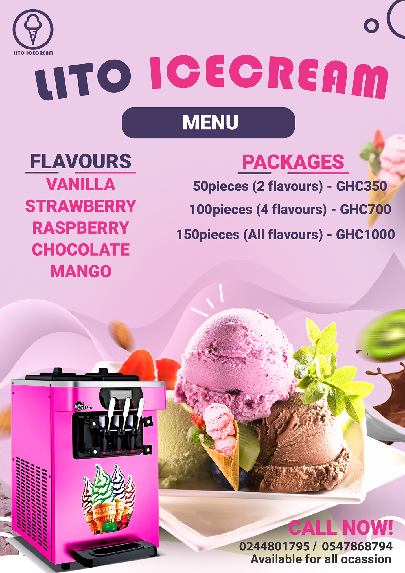 ads Advertising  brand identity design Food  icecream Logo Design marketing   Social media post Socialmedia