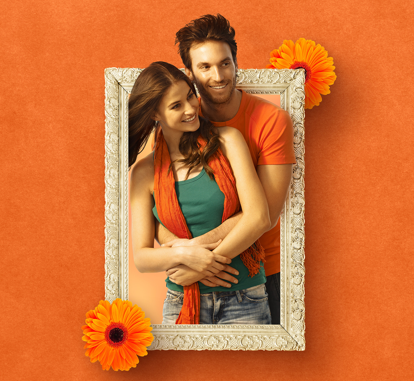 Dia dos namorados Shopping brasilia namorados amor valentines day varejo retouch colorfull orange