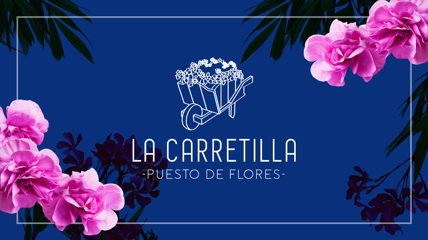 carretilla Puesto de Flores Flowers florist brand Arte floral diseño floral arreglos florales obsequios Romanticismo