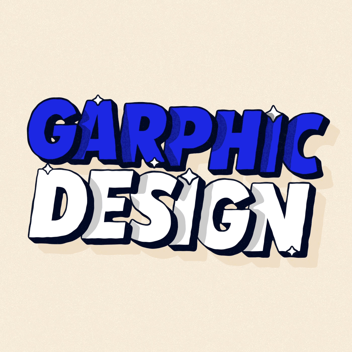 animation  graphic ILLUSTRATION  lettering loop motion sticker texture typography  