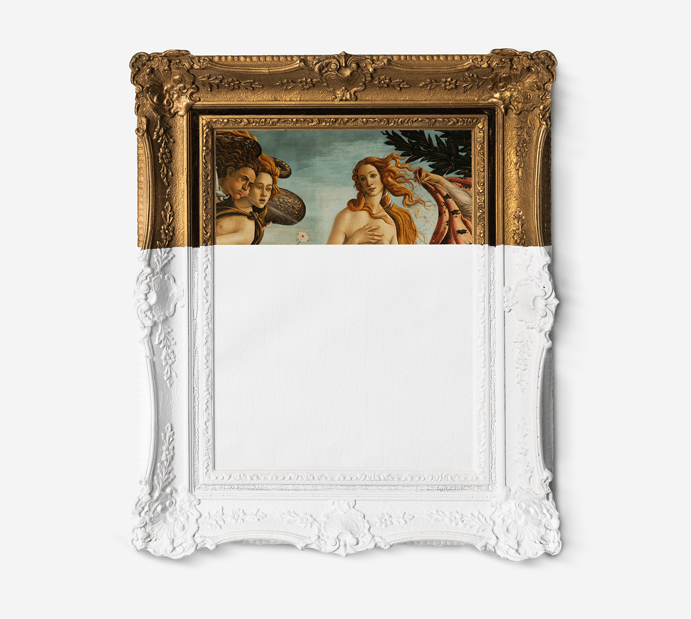 art canvas chruch Easter frame handmade masterpiece Pâques Renaissance Script