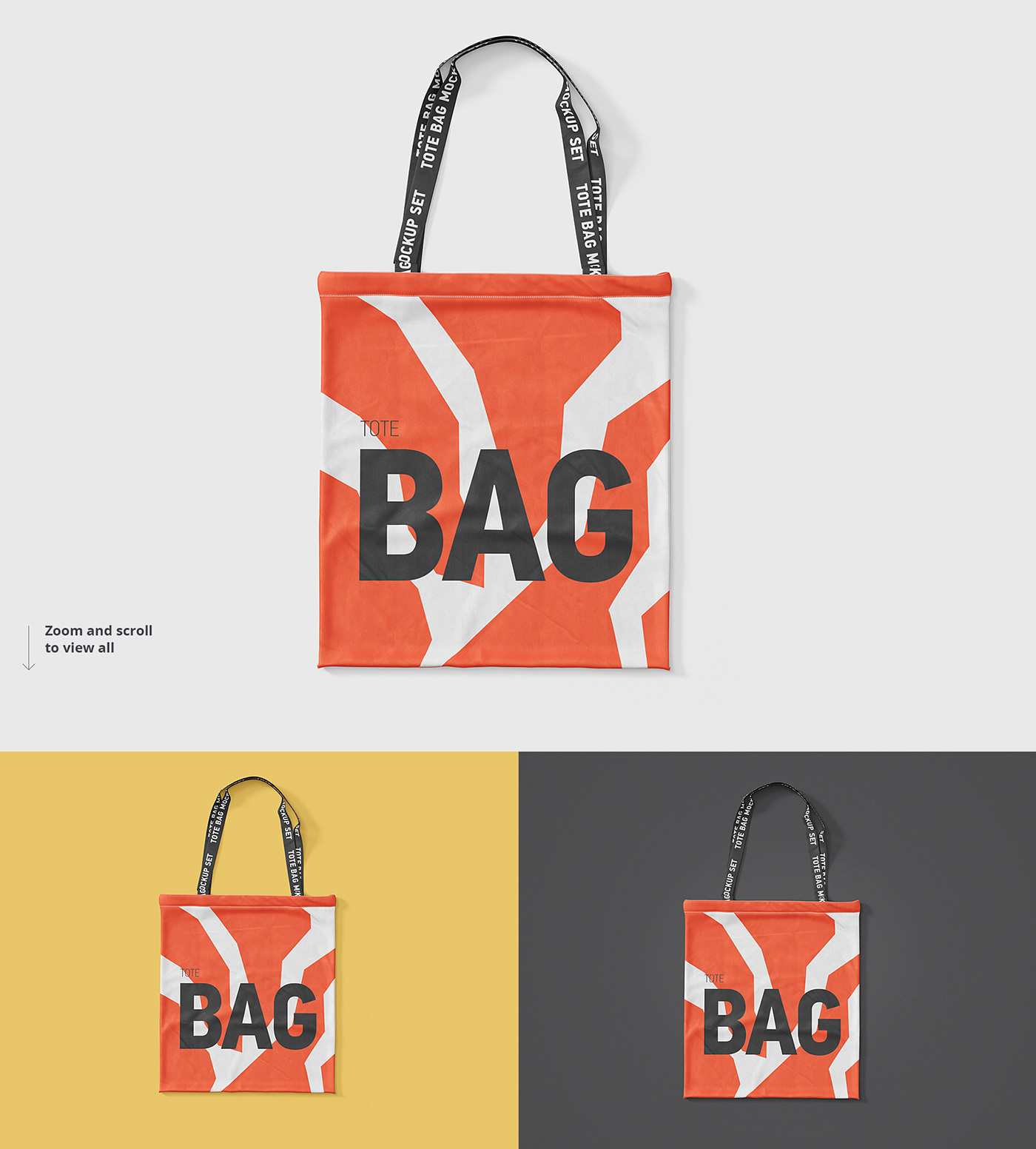 Download 3D Tote Bag Mockup on Behance