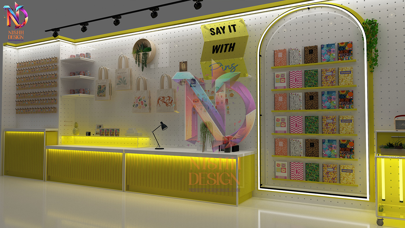 Kiosk stall Stall Design 3d stall design Stand Event Events luxury design modern